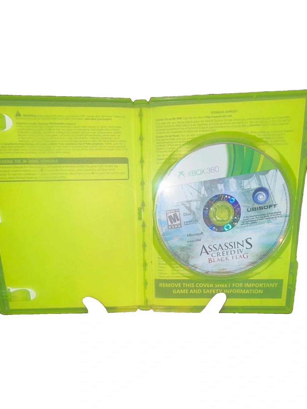 Assassin's Creed IV: Black Flag (Xbox 360) - Green Case by Xbox